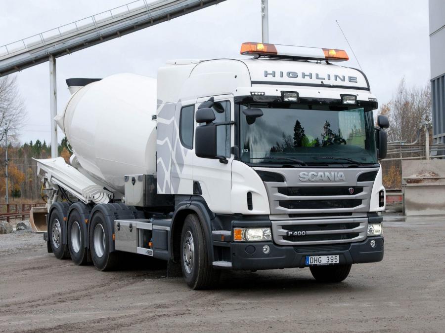 Scania P400 8x4 Highline Mixer 2011 года  (фото 6 из 6)